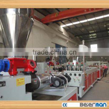 One extruder four PVC pipe making machine/PVC plastic pipe production line