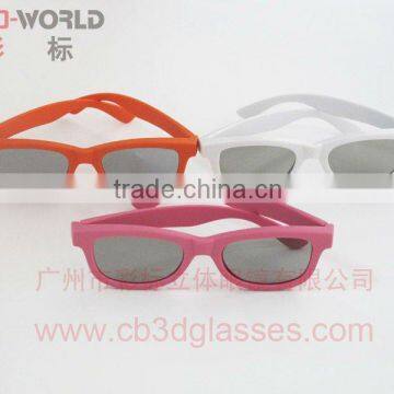 2012 newest style 3D glasses plastic