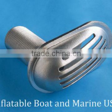 316 stainless steel marine fittings intake strainer 1 1/2"