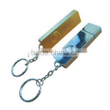 Portable Metal USB Flash Drive with Cheap Price&Keychain