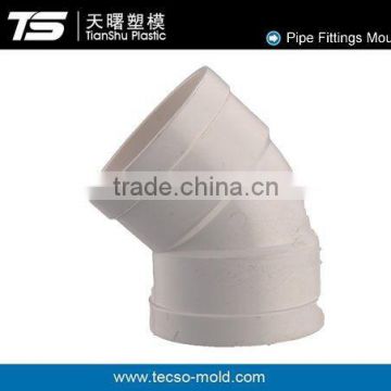 plastic injection mould for pipe fitting mould