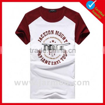 50% polyester and 50% cotton full color printed print own t shirt design