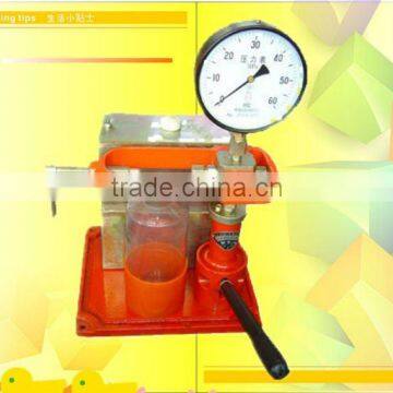 Diesel Nozzle Tester,test for EuroII injector,pressure gauge accuracy rating 0.4