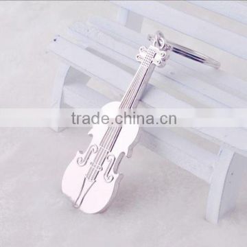 Silver plated Stainless steel Bottle Opener of Violin shape