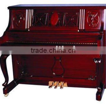 Red Wood Archaic Upright Piano 125C2(angel design)