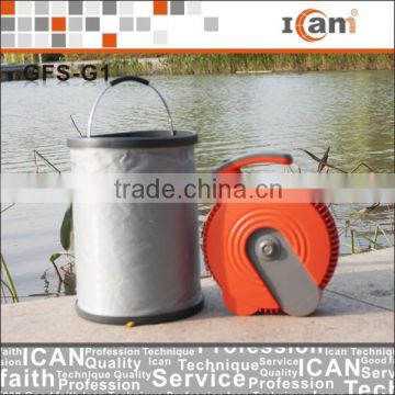 GFS-G1-outdoor washing equipment with 15L folding bucket
