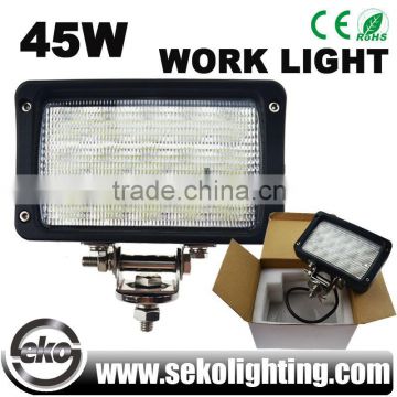 Auto zone parts price 10v 30v IP67 45W car led DRL work light