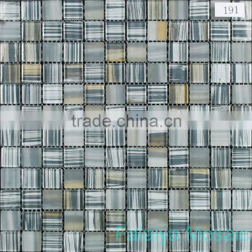 191 Crystal Glass Mosaic Painting Artwork Wall Tile