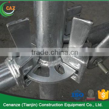 used for construction Galvanized or Painted scaffolding Ringlock system