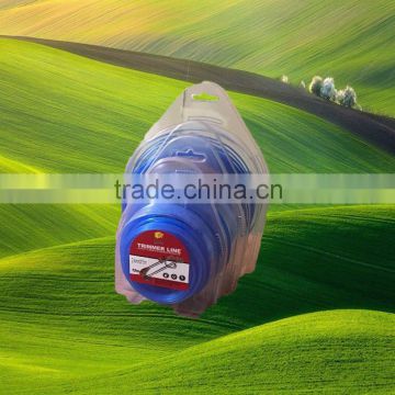 YiWu 2016 new products weed trimmer line Nylon line stripe plastic grass cutter line PA plastic bag