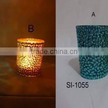 VOTIVE WITH NICE LIGHT/CANDLE HOLDER/GLASS VOTIVE