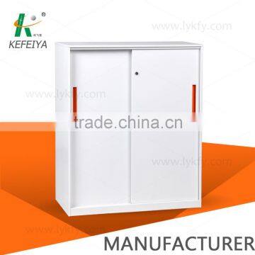 Kefeiya metal half height sliding door cabinet