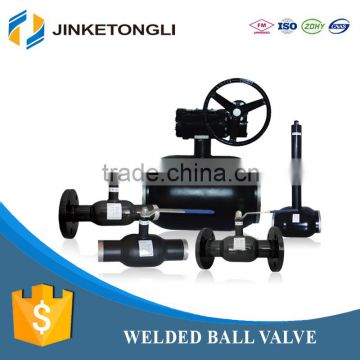 2016 hot sales fully welded ball valve china