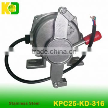 Stainless steel belt conveyor protection pull cord switch