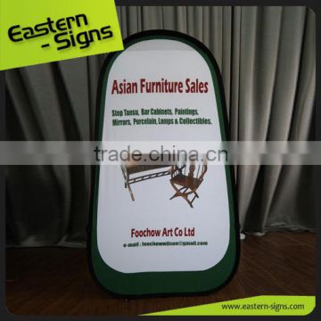 Outdoor Promotional Vertical Pop Out Banner