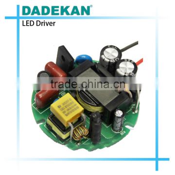 Internal isolated round shape 9w led driver for PAR30