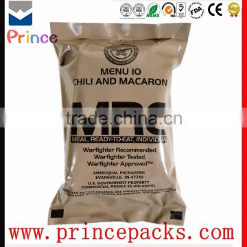 New products, mre from china bag factory