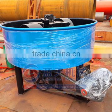 High efficient suitable for coal/charcoal/mineral powder wheel roller mixer