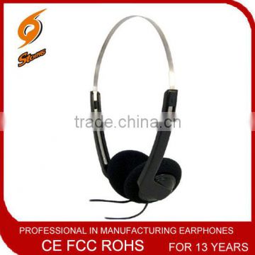 Cheap aviation headset&headphone from shantou earphone factory manufacture