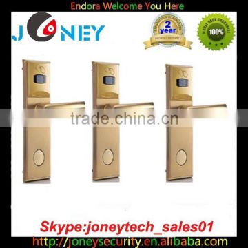 RFID card hotel door Lock also suitable for motel Pass CE, FCC hotel lock