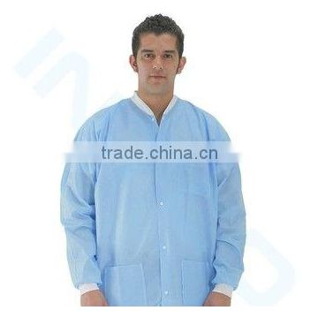 Disposable nonwoven Lab Coat for doctor