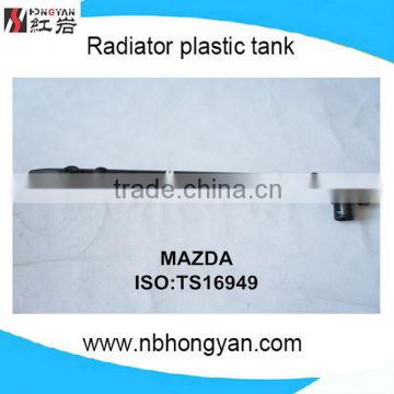 mazda auto parts aluminium radiator with plastic tank for mazda b2500 OEM manufacture pa66 gf30