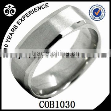 7mm Square cobalt chrome rings