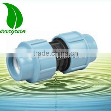 Equal Straight Pipe Fitting Coupling PE Plastic