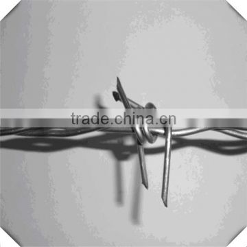 2mm diameter galvanized barbed wire price / galvanized barbed wire factory