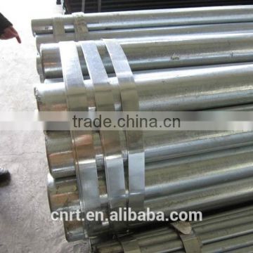 round galvanized and black carbon steel pipe q235 as per astm a500 gr.a