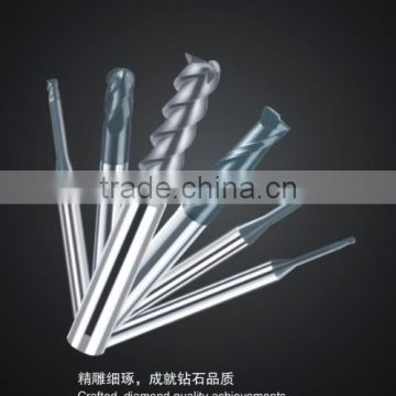 high quality straight shank carbide tungsten spiral end mill,CNC tool bits