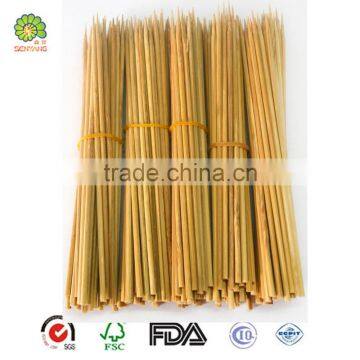 disposable bamboo barbecue sticks for bbq with high quality