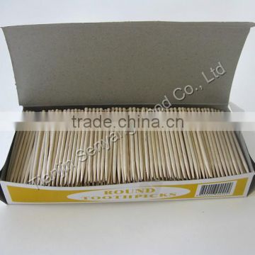 fancy angled decorative skwer bamboo wooden toothpick