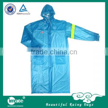 New design elegant military poncho raincoat