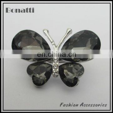 fashion butterfly rhinestone crystal brooch