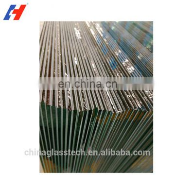ceramic frit 6/8/10/12mm tempered laminated glass with edge polished