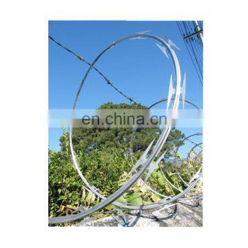 Galvanized Rope Concertina Coil Barbed Wire