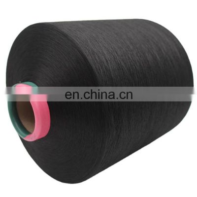 DTY 36F75D+20D Spandex Air Textured Yarn Covered Acy Polyester Dty With Spandex Yarn