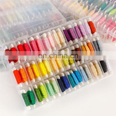 50 Color Floss Cross Stitch Primary Colors 447 Cross Stitch Thread Colorful DIY Cross Stitch SET