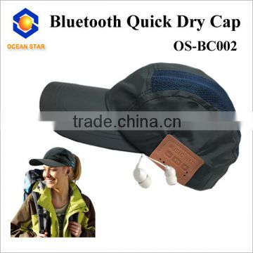 good quality bluetooth baseball caps sports bluetooth quick dry cap