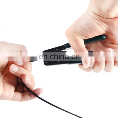 FTTH Fibre Optic Cable Stripping Tools Fiber Optic Wire Stripper FTTH Drop Cable Stripper