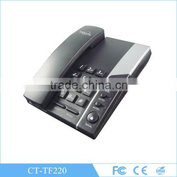 Black Color Telephone Basic Home Phones With High Quality And Custom Design