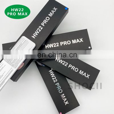 2022 NEW HW22 Pro Max Smart Watch Wireless charging Waterproof Series 6 Hs6621 HW22 Pro Max Smartwatch for ios Android
