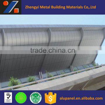 aluminum curtain wall cladding system material exterior wall panel