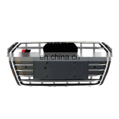 For chrome Black Grey audi S4 A4B9 front grille ABS material 2016-2019