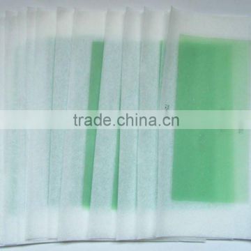shifei body wax strips-green