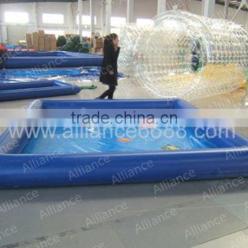 inflatable fish pool 4x4x0.3m kids game