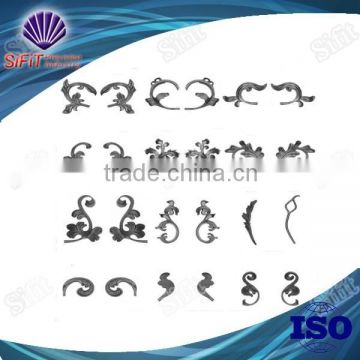 Ornamental Wrought Iron parts manufacture