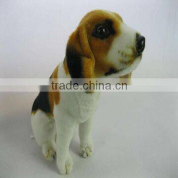 Realistic plush toy dog , soft dog toy , stuffed dog toy sale