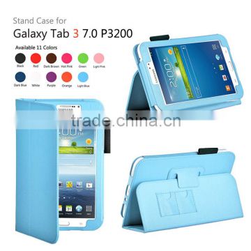 tablet carrying pouch for 7 inch tablet folio leather case cover,samsung galaxy tab3 7.0 t210/t211 leather case